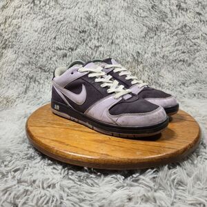 2007 Nike Dunk Low Women Size 9 Light/Dark Purple Retro Y2K Sneakers 318972-501
